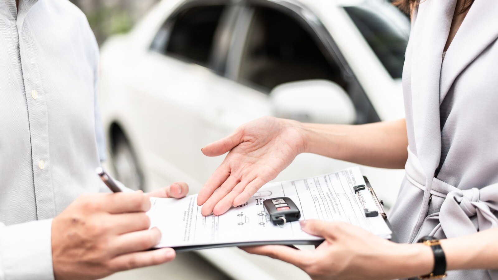 Trading in a leased vehicle
